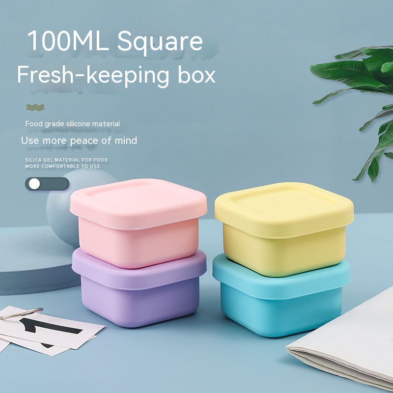 Sealed Silicone Lunch Box for  - огляд і ціна Food Snacks For Kids