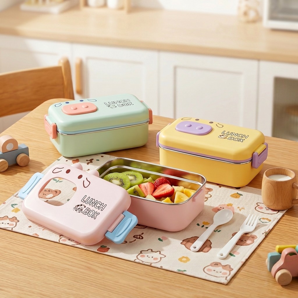 304 Stainless Steel Bento Box  - огляд і ціна Food Snacks For Kids