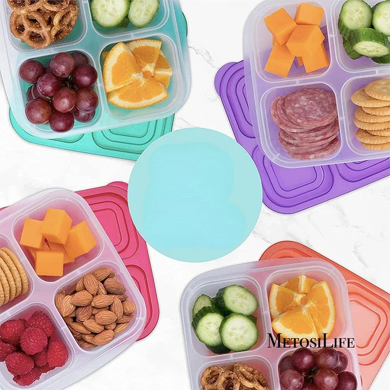 Plastic Bento Snack Box Reusab - огляд і ціна Food Prep Snacks