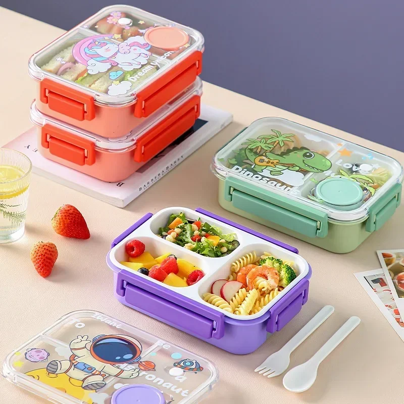 Unicorn Cartoon Bento Lunch Bo - огляд і ціна Food Prep Snacks