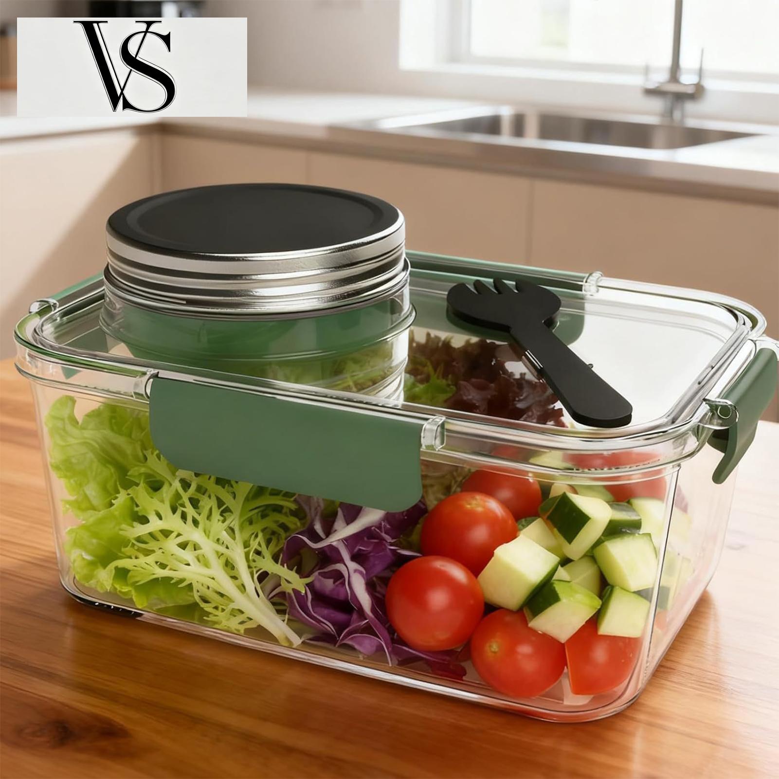 Salad Container 2.5 OZ Storage - огляд і ціна Food Prep Snacks