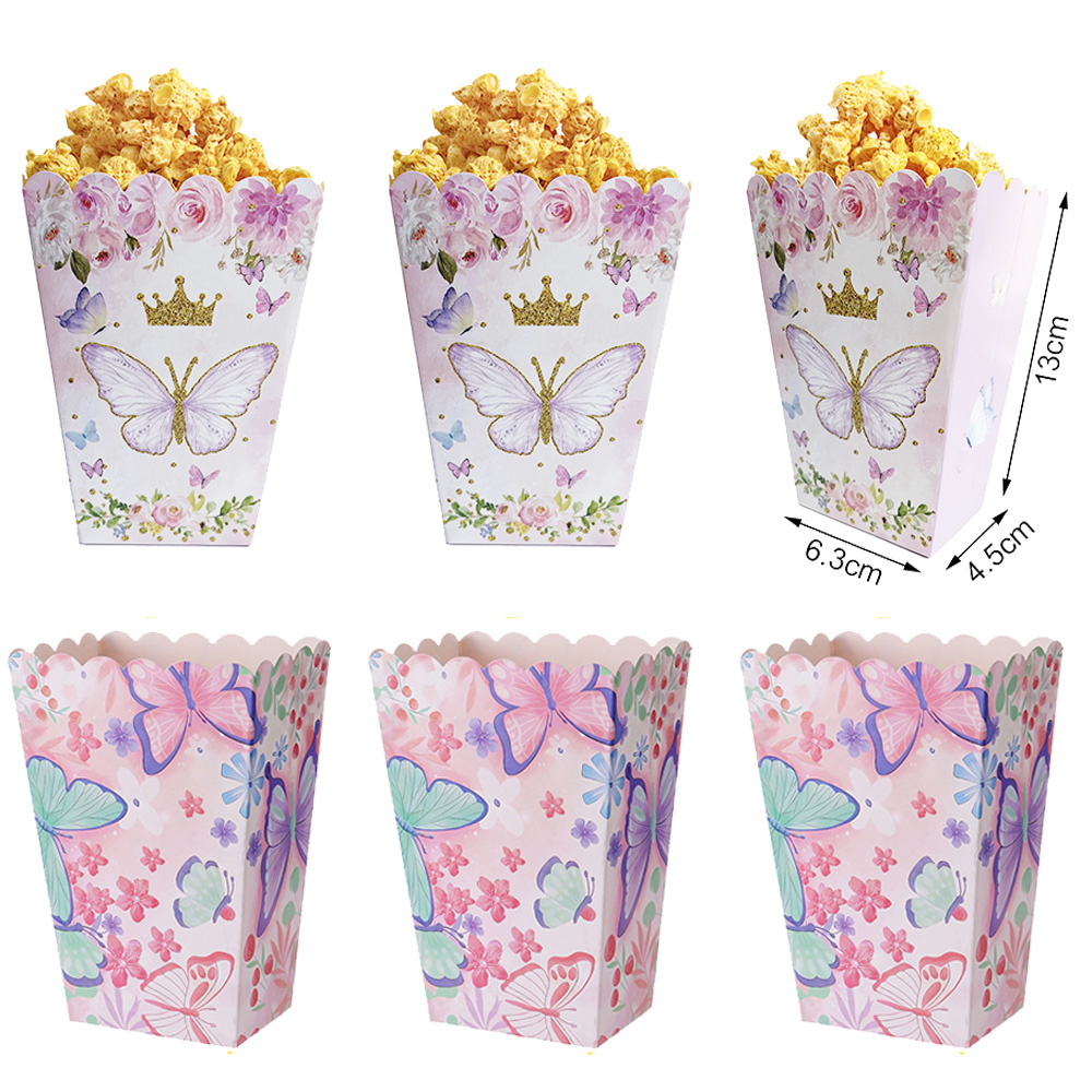 6/12/24/30pcs Butterfly Popcor - огляд і ціна Food Snacks For Kids