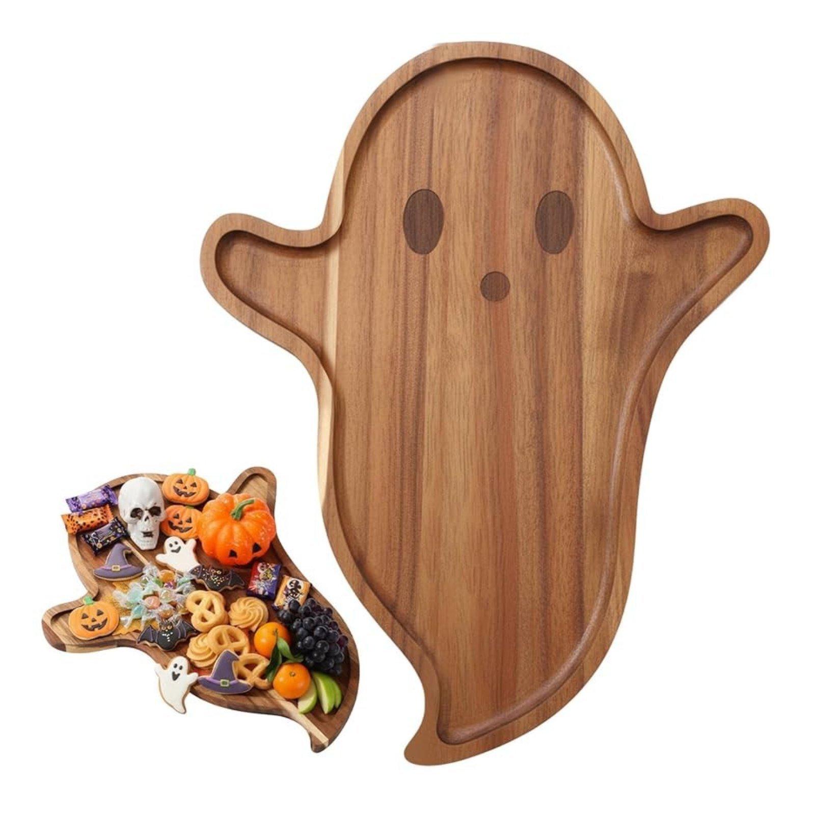Serving Tray Cheese Board Wood - огляд і ціна Food Prep Snacks
