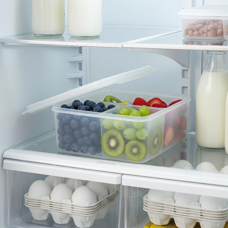 4 In 1 Refrigerator Crisper Bo - огляд і ціна Food Prep Snacks