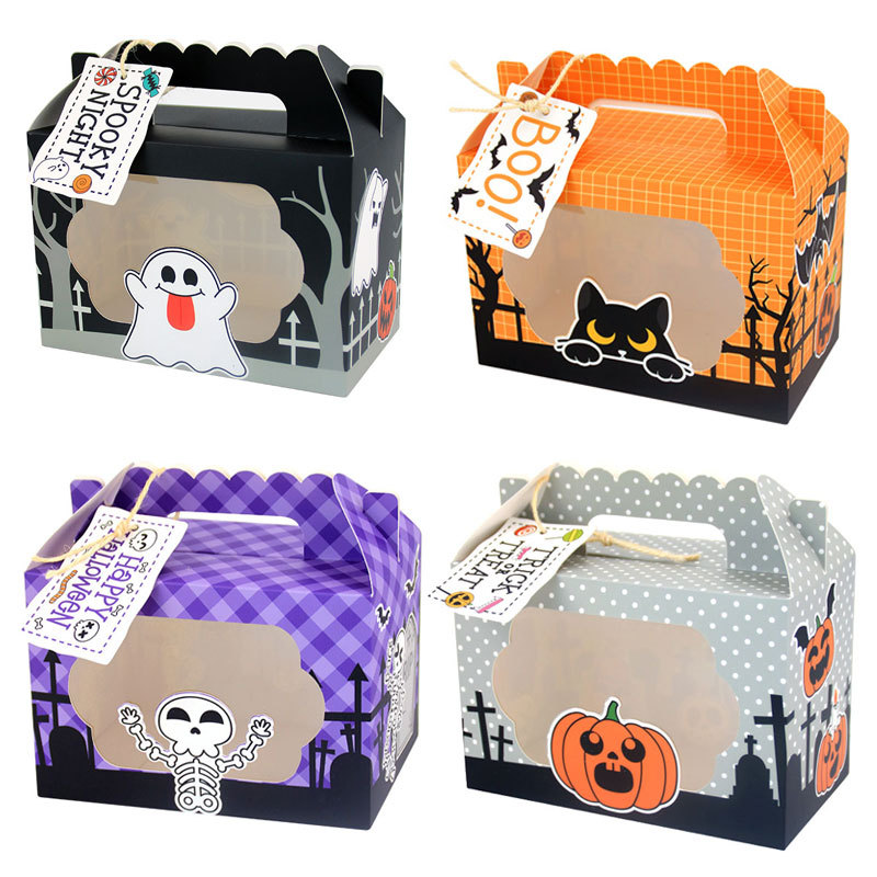 3/6pcs Ghost Pumpkin Cat Candy - огляд і ціна Food Snacks For Kids