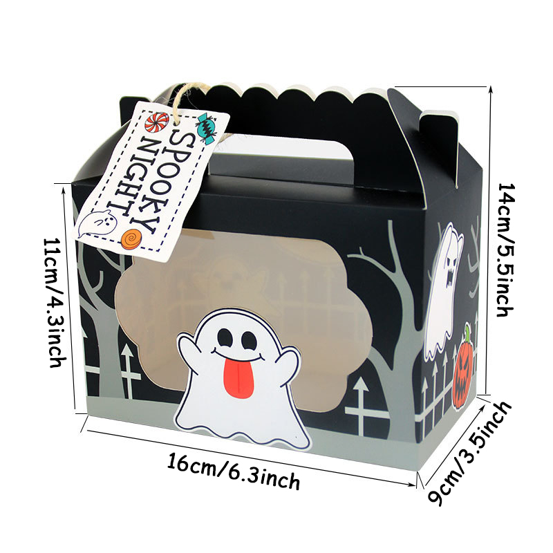 3/6pcs Ghost Pumpkin Cat Candy - огляд і ціна Food Snacks For Kids