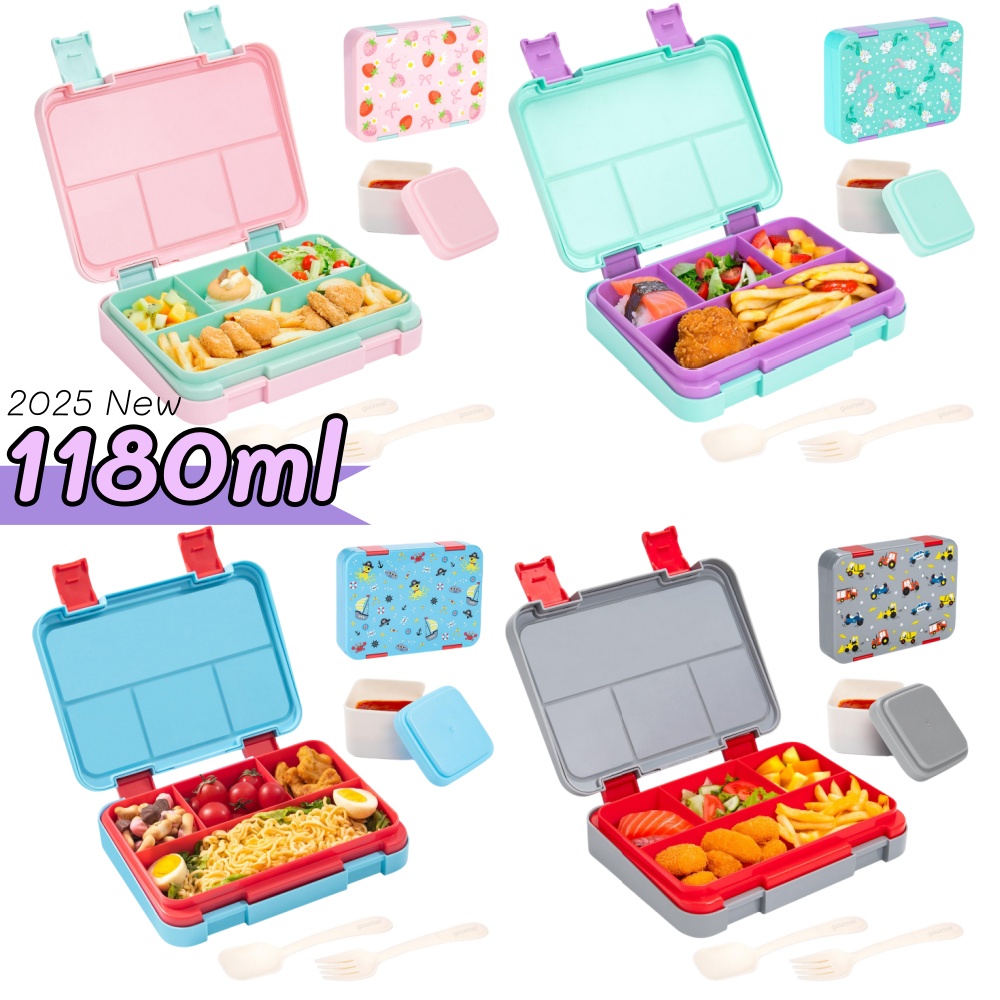40oz Cartoon Pattern Bento Lun - огляд і ціна Food Prep Snacks