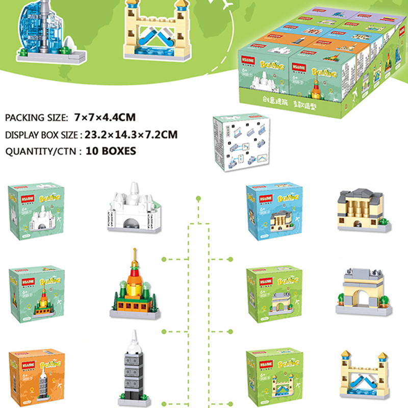 10in1 Cute Architectural Stree - огляд і ціна Food Snacks Ideas For Kids